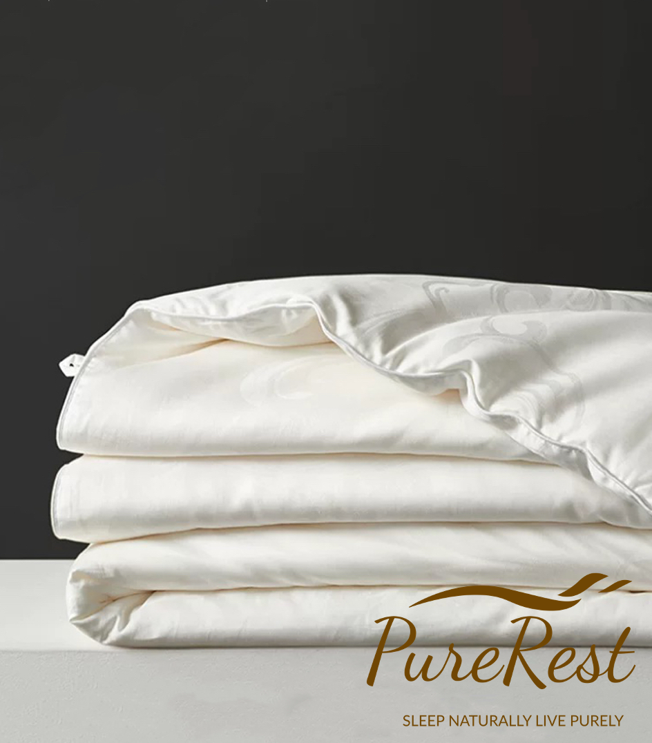 Aussie Most loved Silk Quilt | 100% Natural Mulberry Silk | Double Size | Lightweight & Cozy | Premium Bedding | All-Season Use