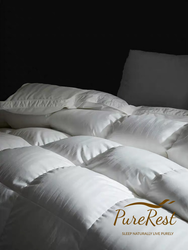 Mostly loved luxury 95% down duvet | fluffy down quilt | warm and lightweight | sleep coziness